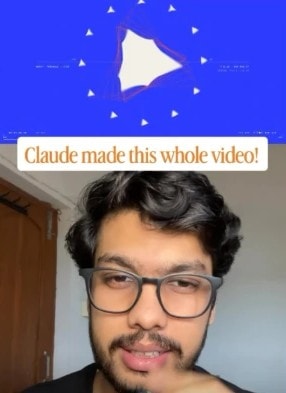 Claude made this whole video, 215K views